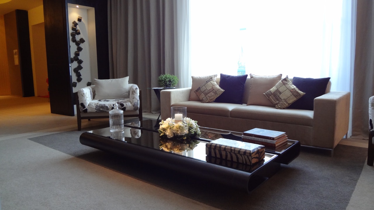 Luxury living room.
